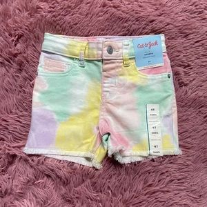 NWT Cat & Jack Tye Dye Shorts